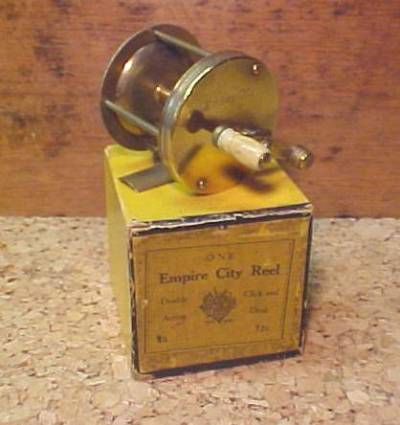 Antique Fishing Collectibles - Miscellaneous Antique Fishing Reels and Boxes